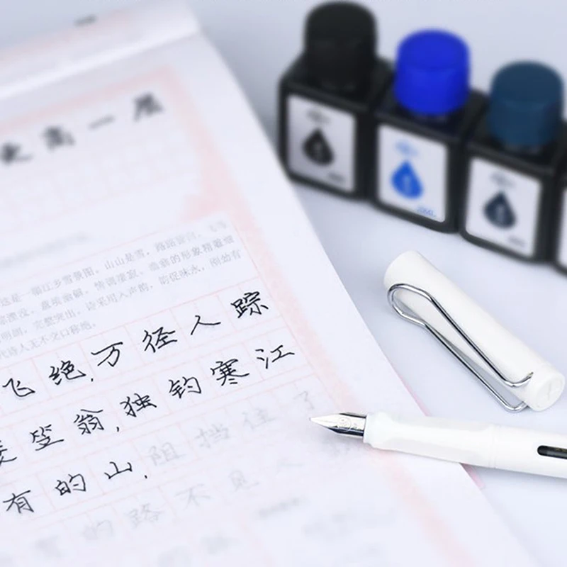 20ml Dip Pen Ink Bottle Cartridge Blue Ink Fountain Pen Ink Refilling Inks Available Students Writing Calligraphy Art Stationery