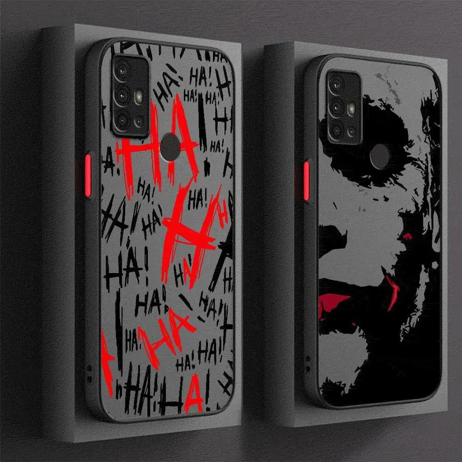 

Чехол для телефона Joker Fun Haha для Samsung Galaxy A12 A13 A14 A21s A22 A23 A24 A31 A32 A33 A51 A52 A53 A71 A72 A73 Cover