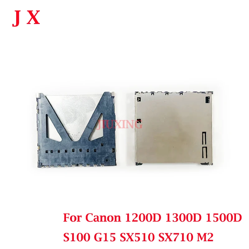 

SD Memory Card Slot Component Reader Holder Assembly For Canon 1200D 1300D 1500D S100 G15 SX510 SX710 M2 Camera Repair Part