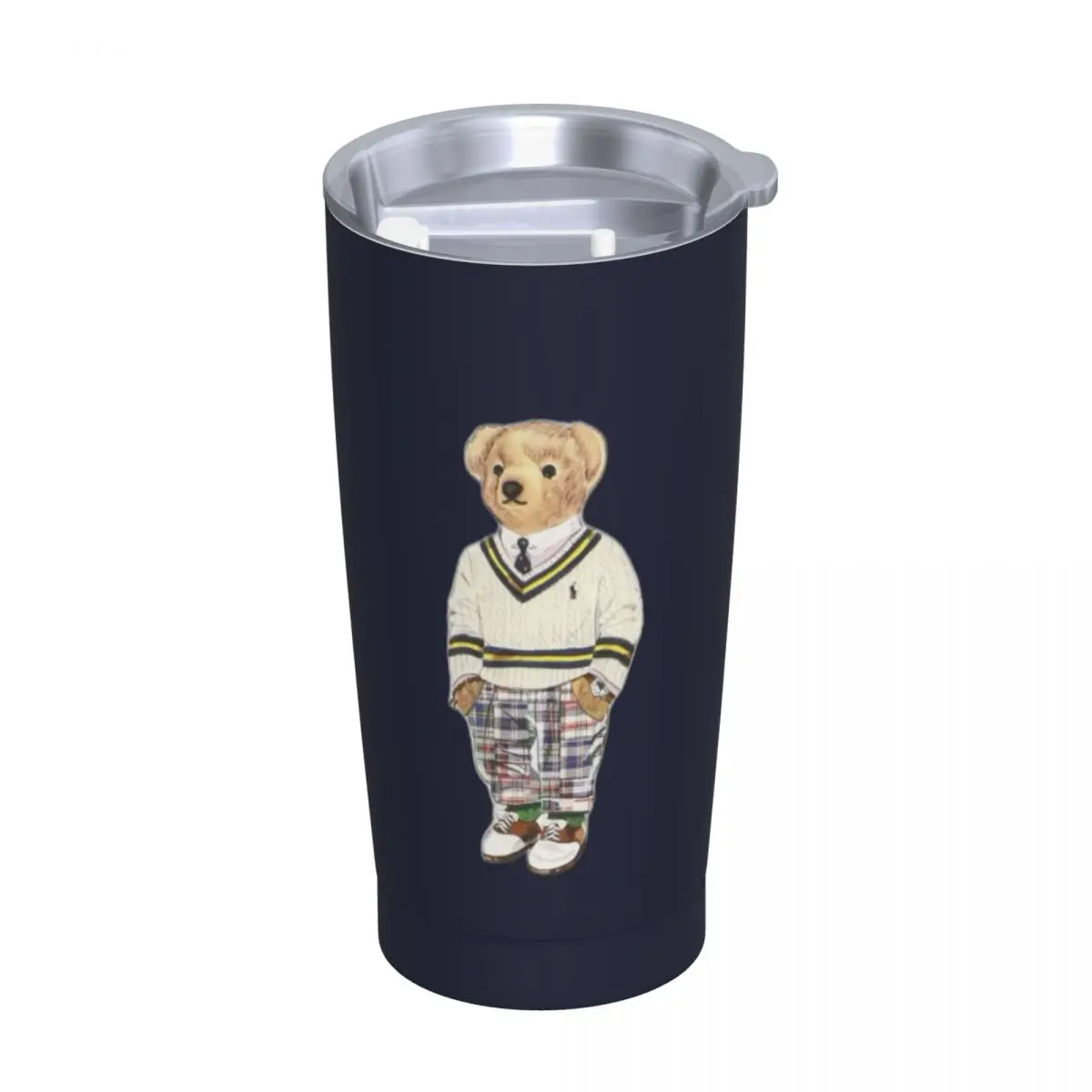 Ralph Bear 20oz Stainless Steel Insulated Thermal Coffee Car Cup Cold Hot Mugs Vacuum Flask