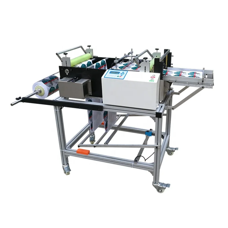 HD-300ZS Automatic Unwinding PVC Film Electric Eye Color Positioning Roll To Sheets Cutting Machine With High Quality