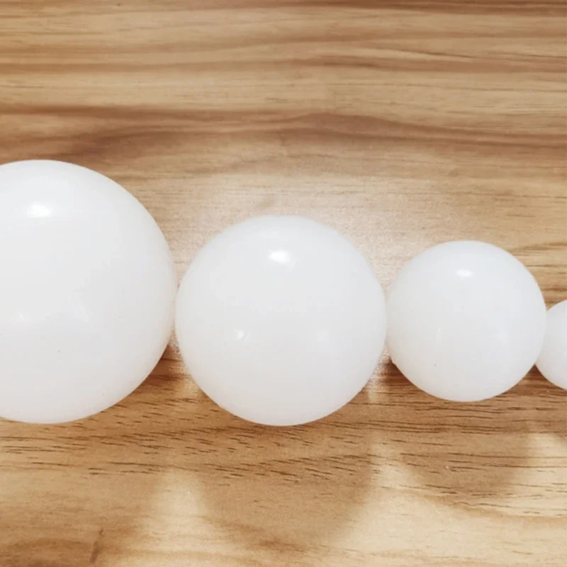 White Solid Silicone Bouncy Ball 2/2.5/3.5/4/5.5/6.5/7.5/8.5/9/10/11/12/13/14/15/16/18 19/20/22/25/28/30/32/35-70mm Bounce Ball