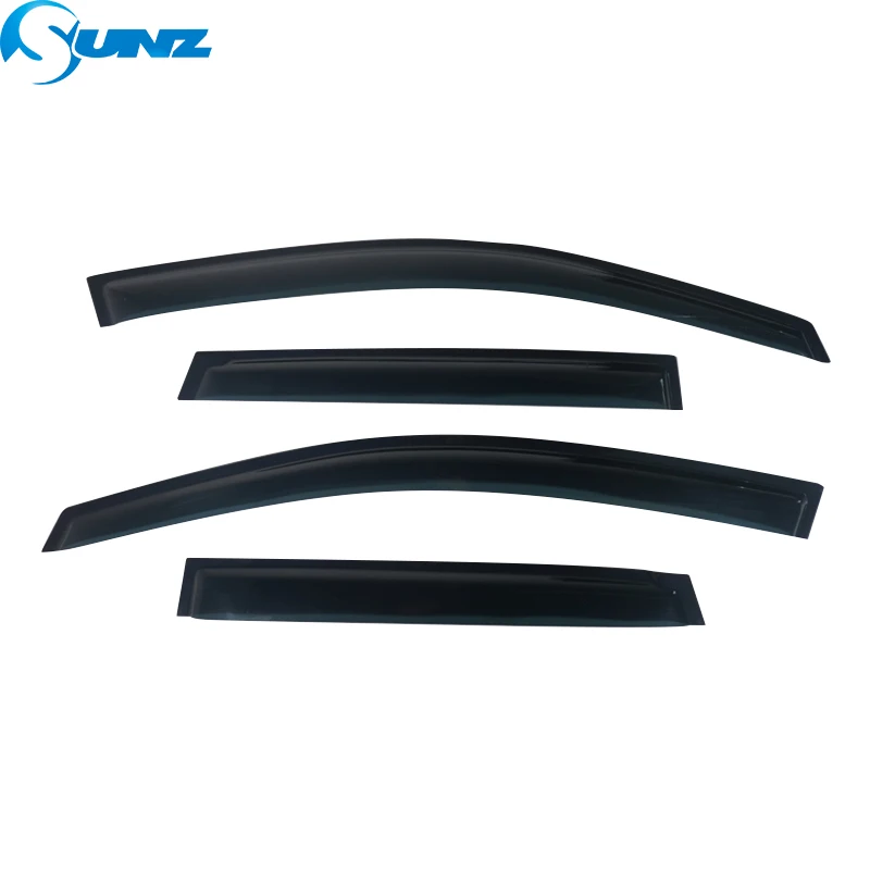 Car Window Visors For Honda Fit Jazz Hatch GD3 2001 2002 2003 2004 2005 2006 2007 Auto Deflector Awing Trim Sun Windshield Rain