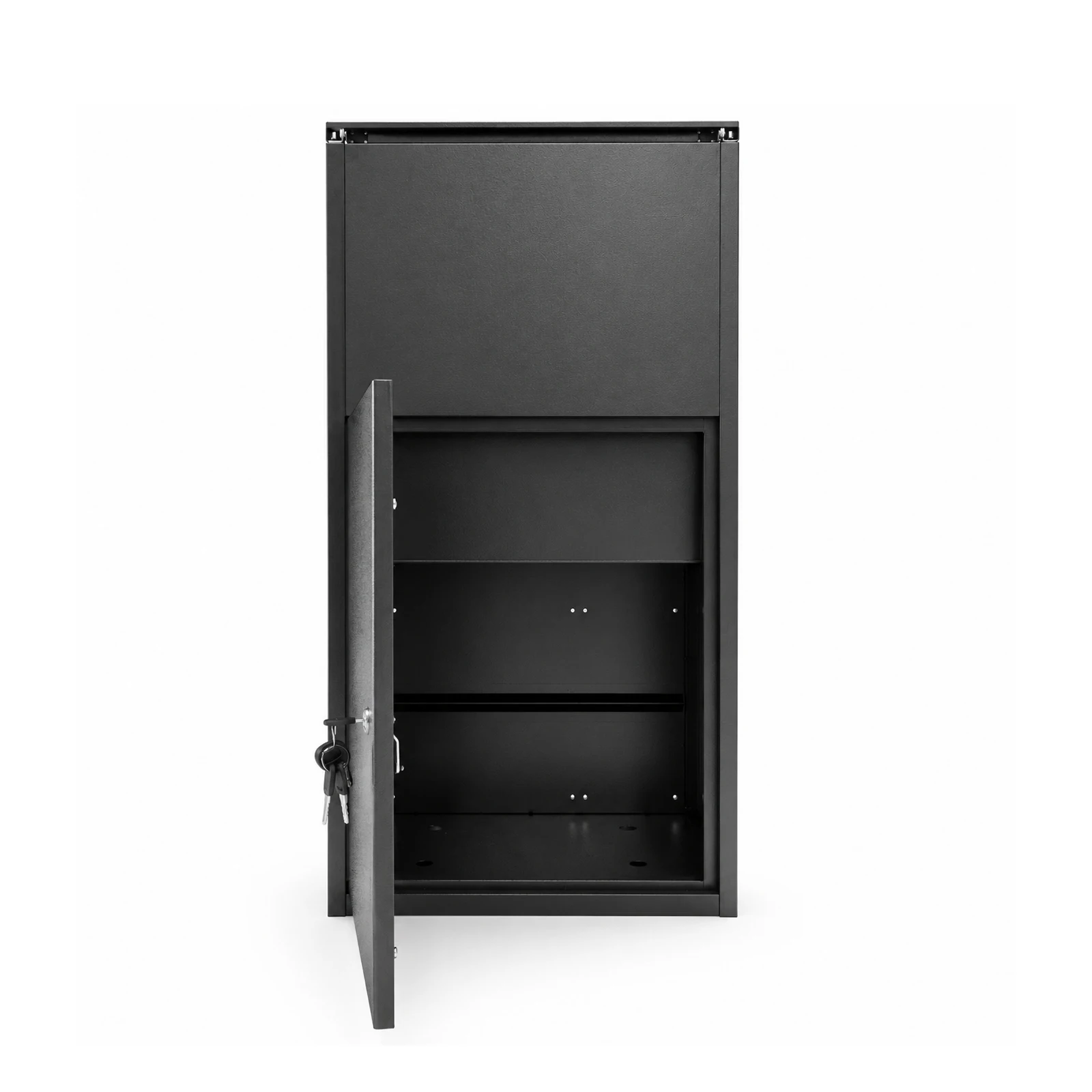 WELDON Detachable Parcel Box For Residential Freestanding Delivery Drop Box Outdoor Waterproof Anti-Theft Steel Mailbox