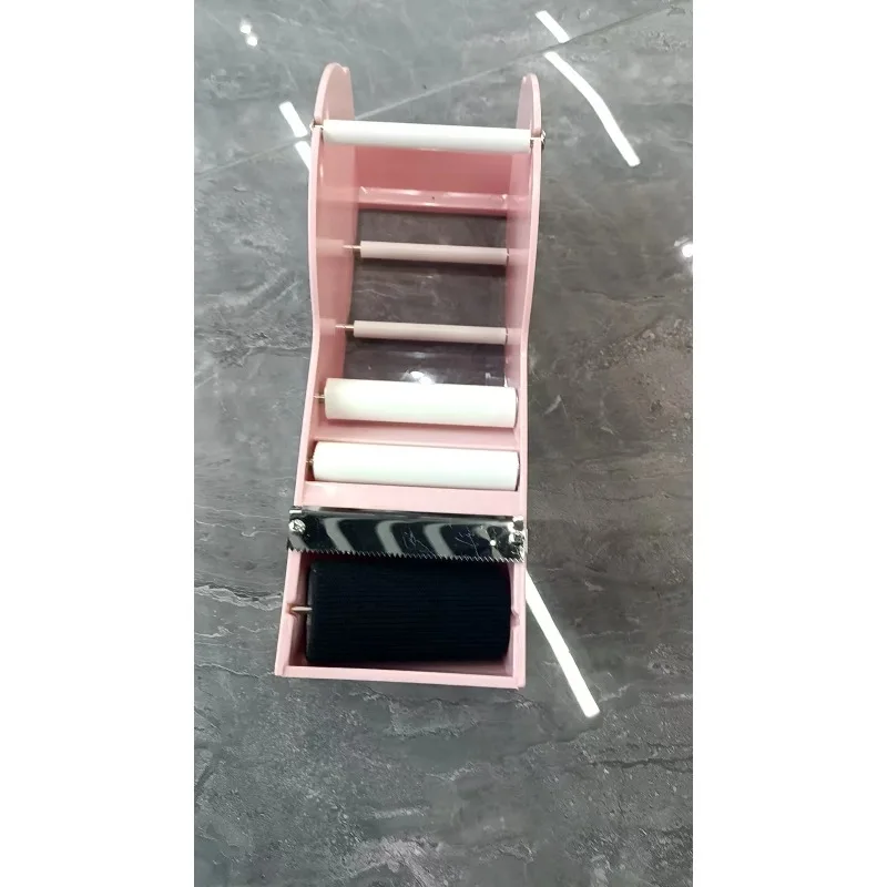 Desktop Wet Water-Activated Paper Tape Dispenser Easy Box Sealing Machine with Cutter Kraft Paper Packing Tool for Shipping