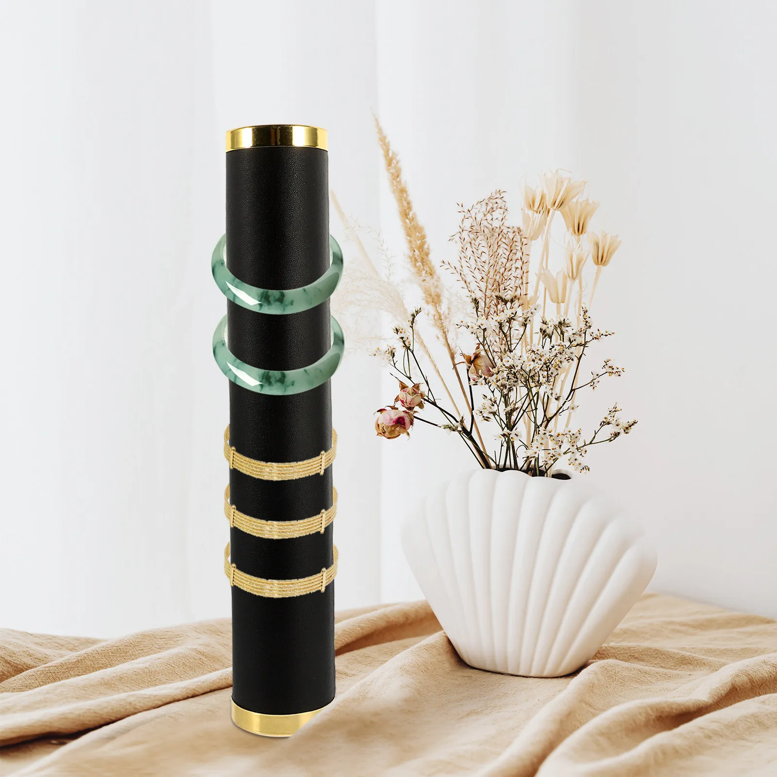 

Подставка-органайзер для браслетов, украшений, часов и резинок для волос, для прикроватной тумбочки, ванной комнаты, туалетного столика