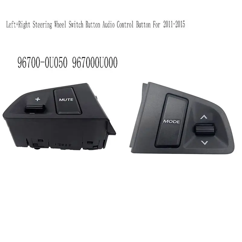 Highly Recommended For Solaris For Solara Accent 2011-2015 Steering Wheel Switch Button Left+ Right Audio Control 96700-