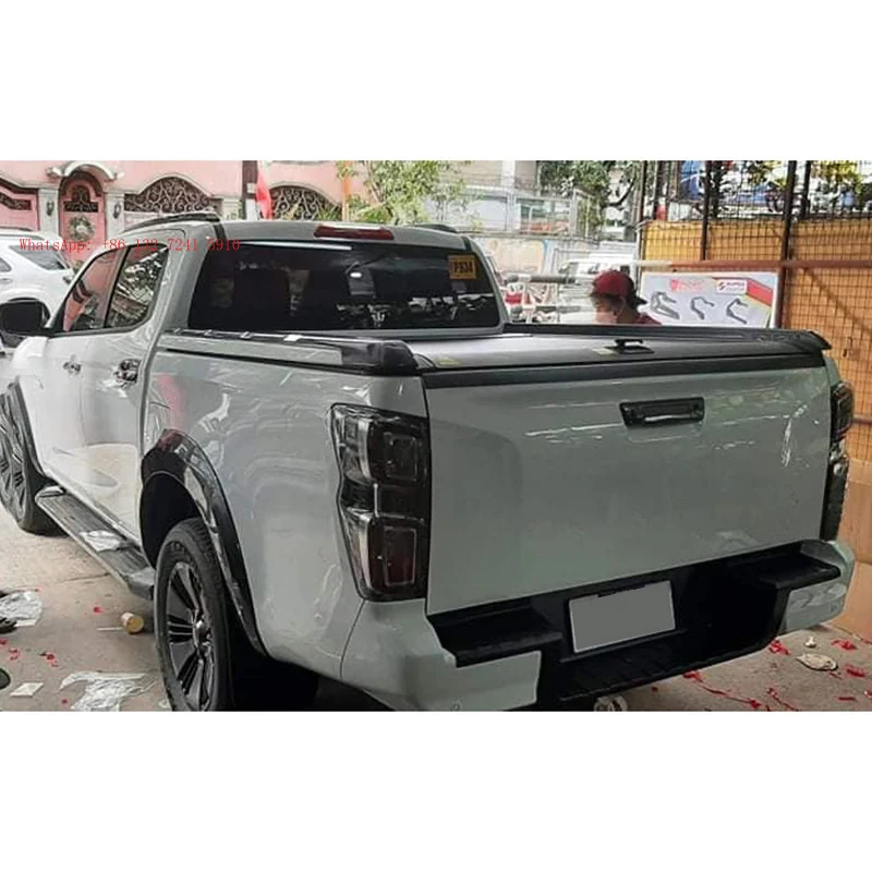 

Aluminum Retractable Roller Shutter Tonneau Cover Fit Ram 1500 2500 Trucks