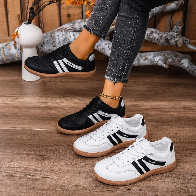 

Women Sneakers 2024 New Soft-soled Comfortable Shoes Women Leisure Joker Walking Sneakers Women Anti-slip Luxury Designer Shoes