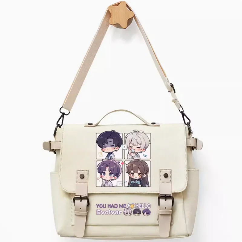 

Anime Love and deepspace Xavier Bag Belt Decoration School Bag Fashion Leisure Teenagers Student Messenger Handbag