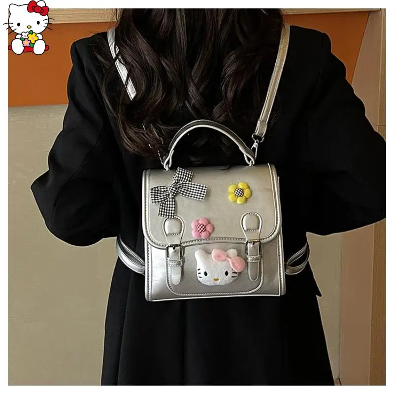 

Cute Cartoon Hello Kittys Lightweight Small Backpack Fashion Backpack Mini School Bag Leisure Backpack New Festival Gift