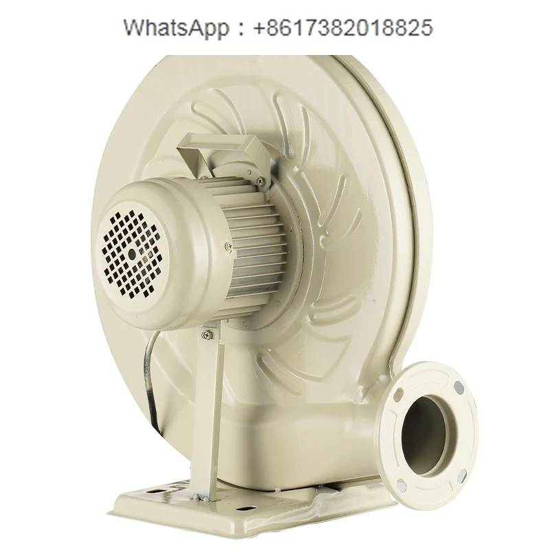 Medium pressure fan, powerful centrifugal blower, 220V suction and exhaust for industrial stoves