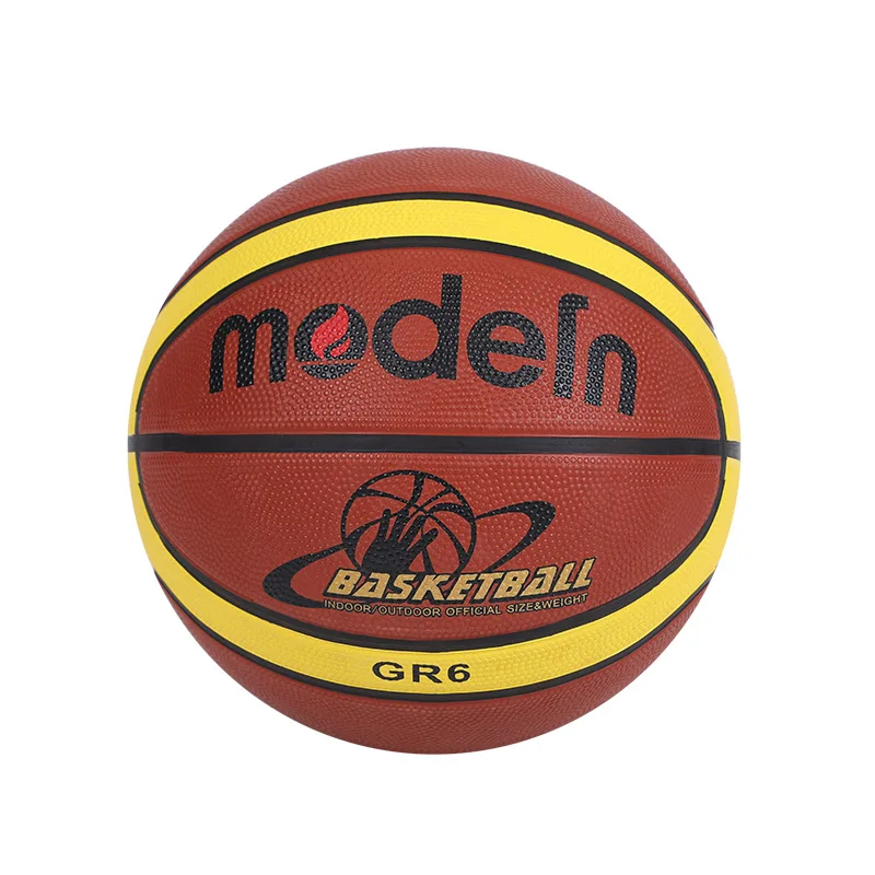 1 قطعة كرة السلة المطاطية المهنية لسطح متين محبب Skidproof الكرة التدريب مباراة الحجم القياسي الوزن الرياضة في الهواء الطلق