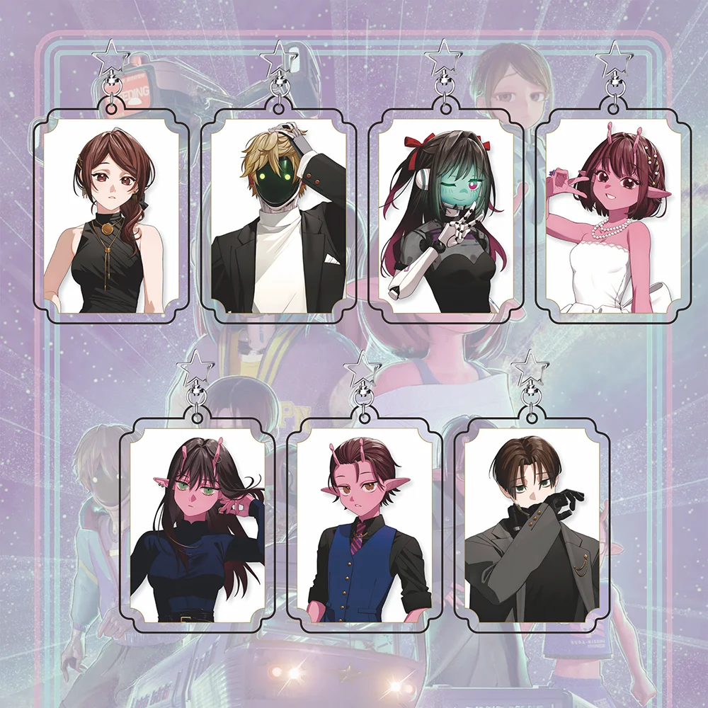 Lácteo ☆ Llavero de acrílico Subway Galactic Limited Express, amuleto para bolso de Chihiro Makina Ryoko, regalo de cumpleaños para fans