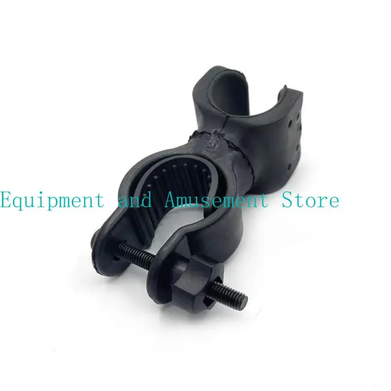 

Y1UC Bicycles Headlight Brackets Center Fork Clamps Bike Handlebars Flashlight Holder