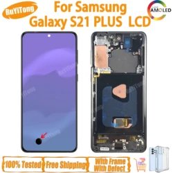 Super Amoled For Samsung Galaxy S21 Plus LCD Display Touch Screen Digitizer Assembly For S21+ G996 Sm-g996B/DS LCD With Defects