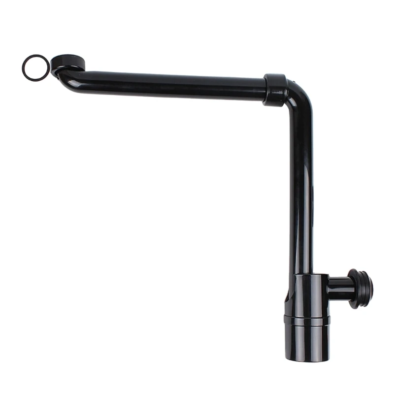 

Регулируемая сливная ловушка для раковины 1/4 дюйма, компактная ловушка для мусора для раковины для ванной комнаты, регулируемый сифон для умывальника, прочный