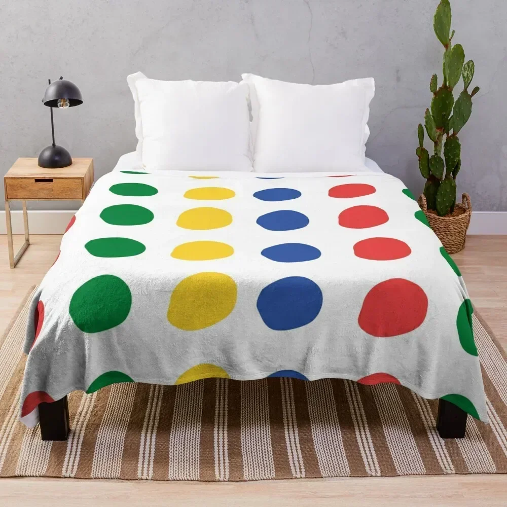 

twister pattern Throw Blanket Cozy Throw Blanket for Bed Sofa Chair