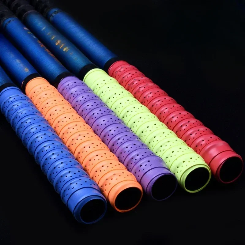 2 Pcs/Lot Anti-Slip Racket Grip Badminton Cover Sweat-Proof Belt Outdoor Sports Accessories Tennis Tape Grip