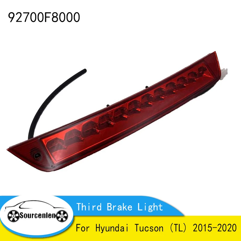 High Mounted Brake Light Assembly Third Brake Light 92700-F8000 92700F8000 For Hyundai Tucson (TL) 2015-2020