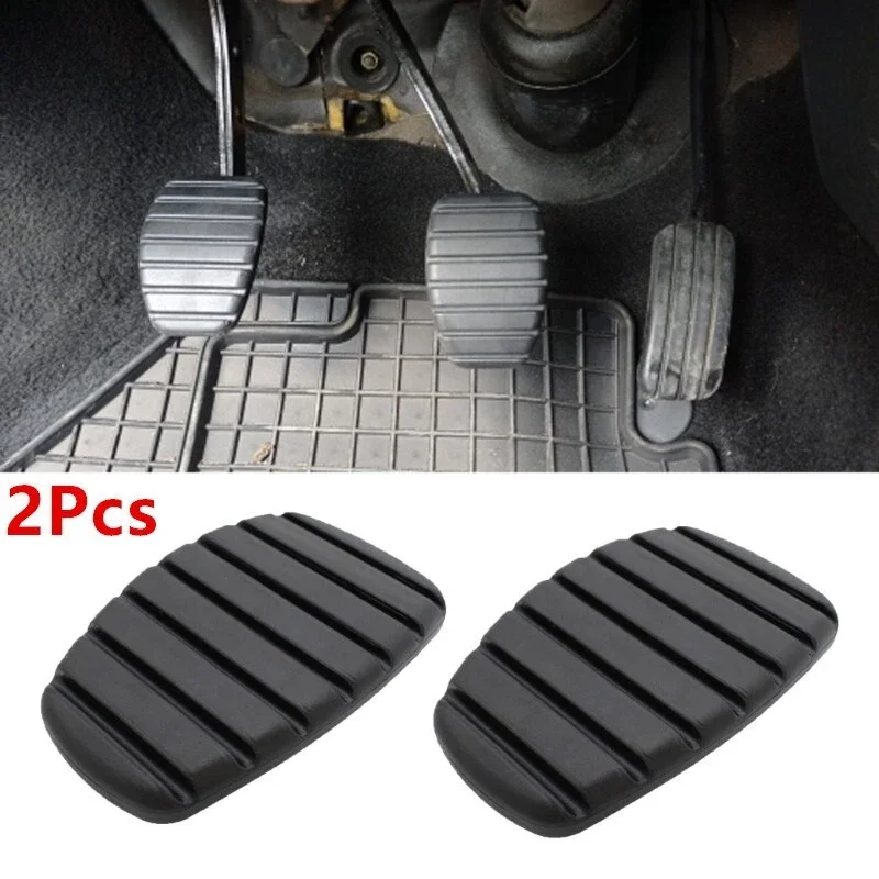 Cubierta de almohadillas de repuesto de goma para Pedal de embrague de freno para Renault Scenic 1996-08 2 uds