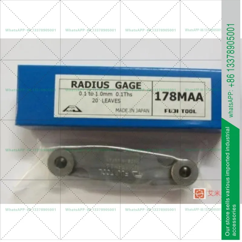 original 178MAA radius gauge tool R gauge 0.1-1mm