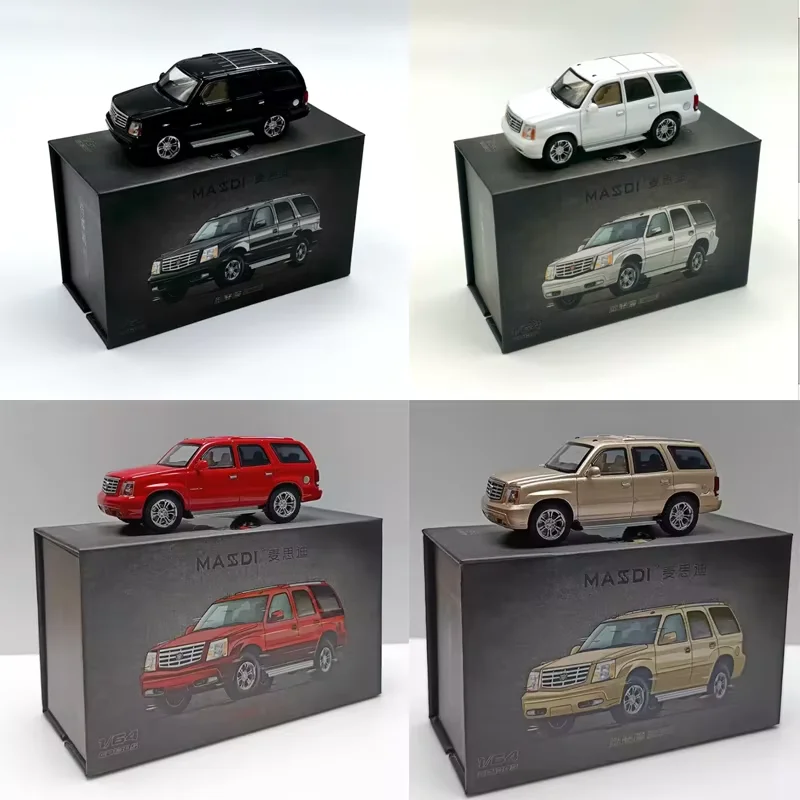

MASSDI 1:64 Scale CD1300 CD1301 CD1303 CD1305 Escalade SUV Alloy Car Model Static Decoration Collectibles Gift Toys