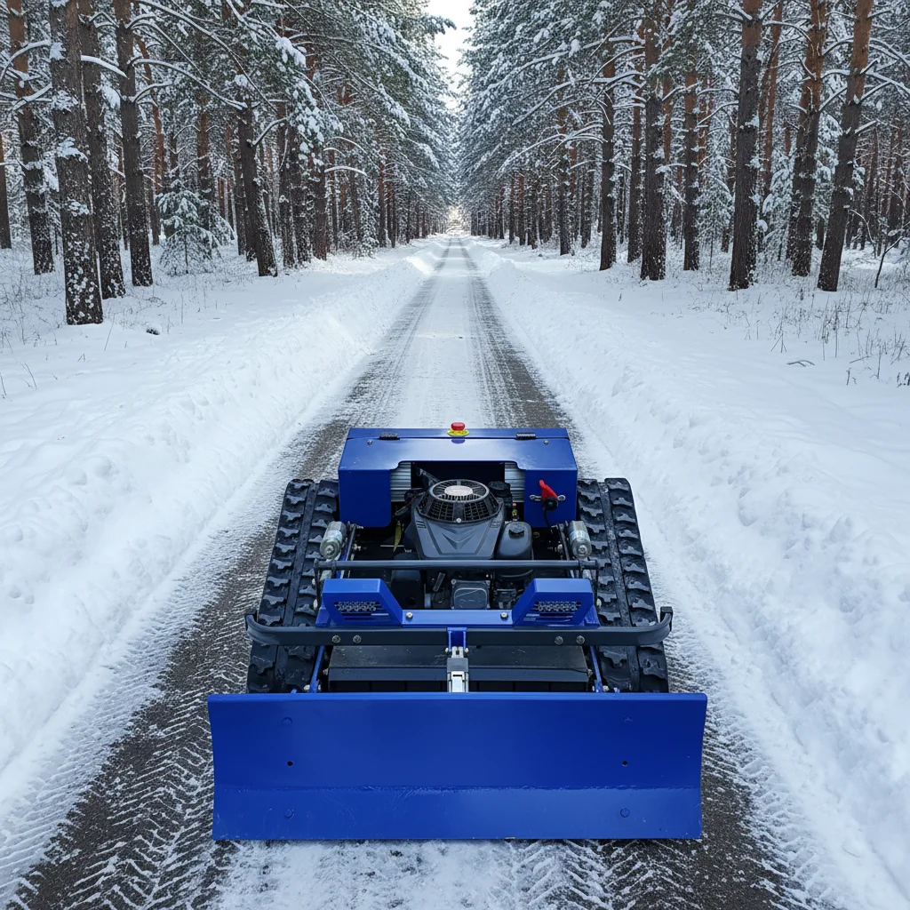 

Промышленная гусеничная газонокосилка с четырехтактным одноцилиндровым двигателем для коммерческого и бытового использования