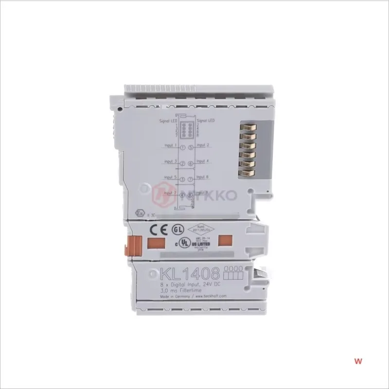 

Original BECKHOFF KL1408 | Bus Terminal, 8-channel Digital Input, 24 V DC, 3 Ms, 1-wire Connection
