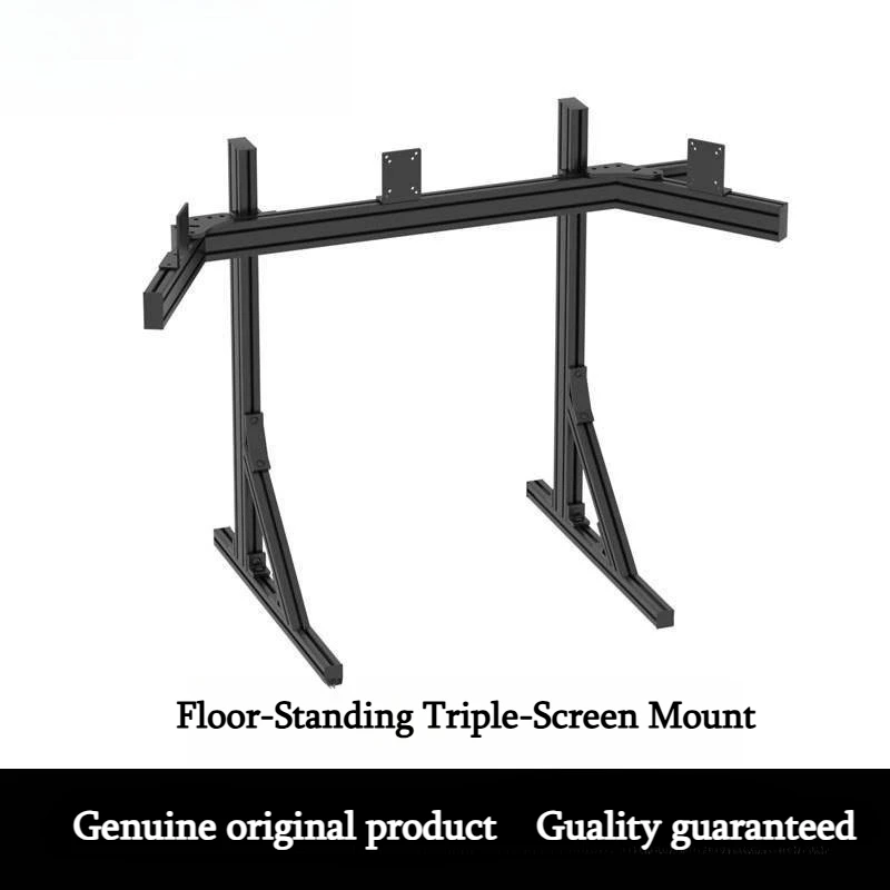 Customized Sim Rig Racing Simulator Single Screen Mounts Triple Screen Stands Floor Bracket TV Screen Hanger Monitor Mount Stand