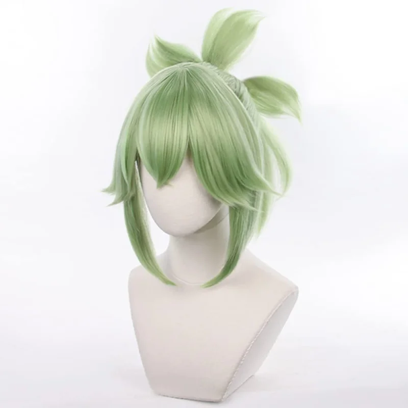 أنيمي شعر مستعار جينشين تأثير كوكي شينوبو شعر مستعار تأثيري قطعة واحدة كعكة رقيق نمط