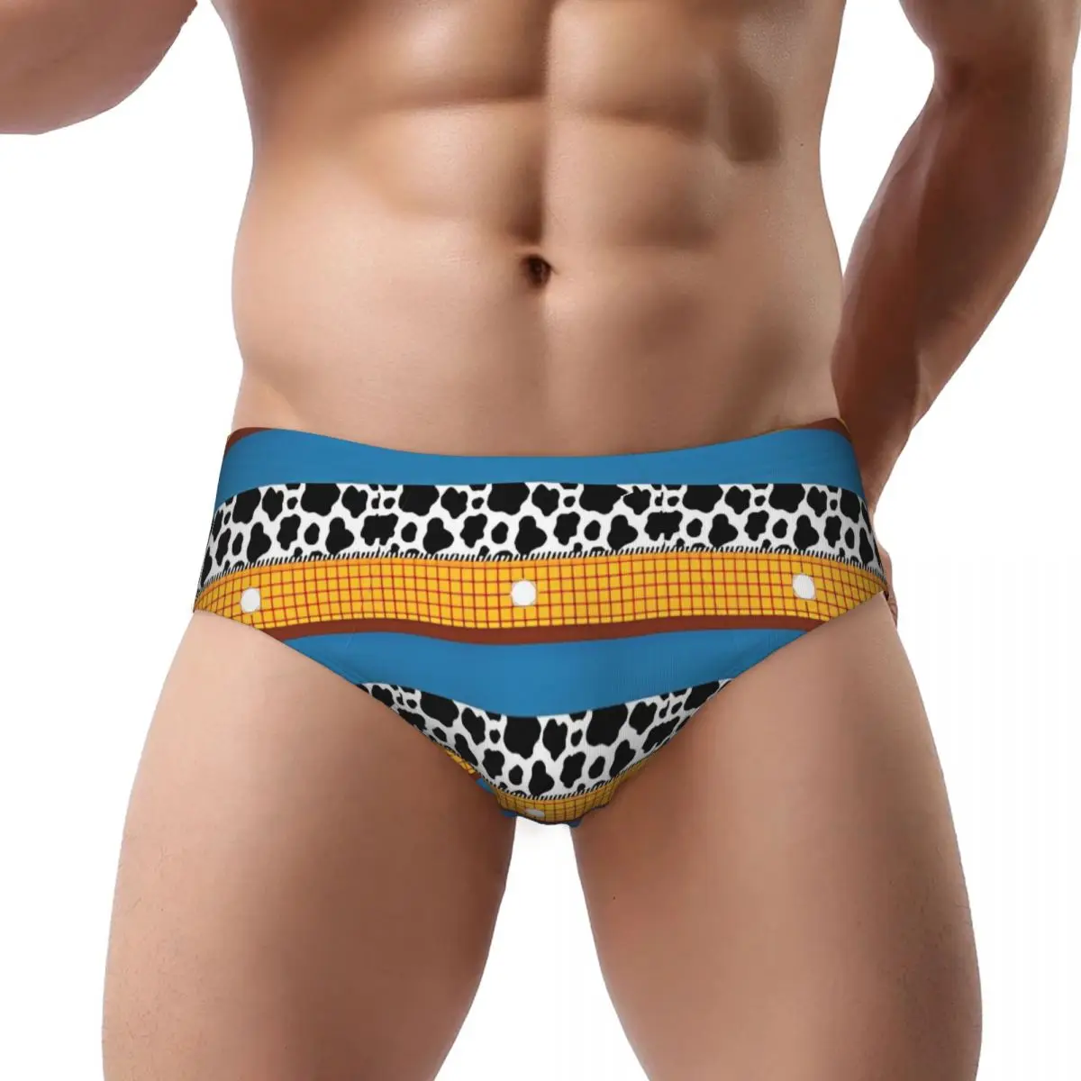 

Men's Woody Toy Story Buzz Lightyear Boxer Briefs Shorts Panties Breathable Underwear Male Humor S-XXL Long Underpants