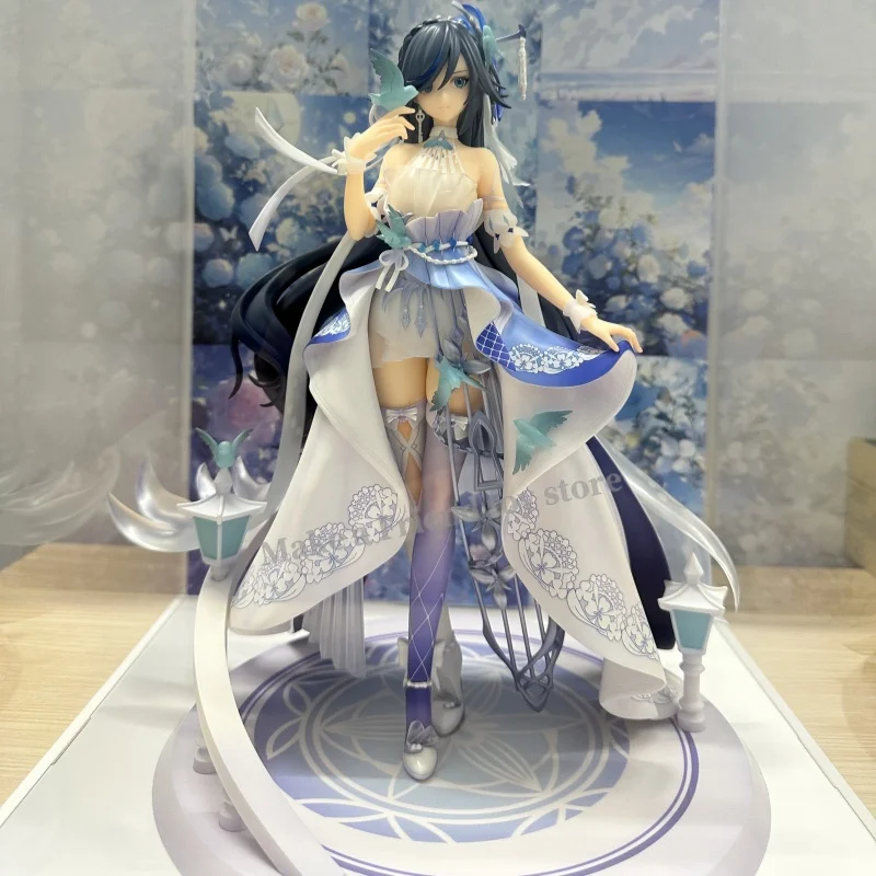 

Genuine Honkai Impact 3 Game Doll Fuhua Bluebird Court Ver.26.8cm 1/8pvc Figurine Static Model Decorated Toy For Children'S Gift