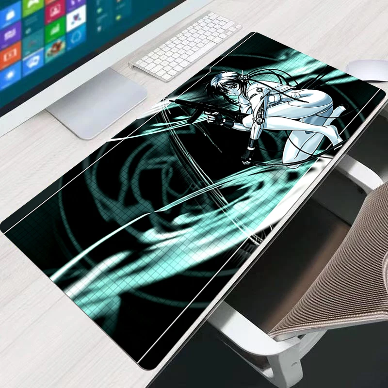 Cool Anime Mouse Pad Large Extended Mousepad Non Slip Gamer Desk Mat G-Ghost in the Shell Gaming Mouse Mat Smooth Surface Carpet view 5