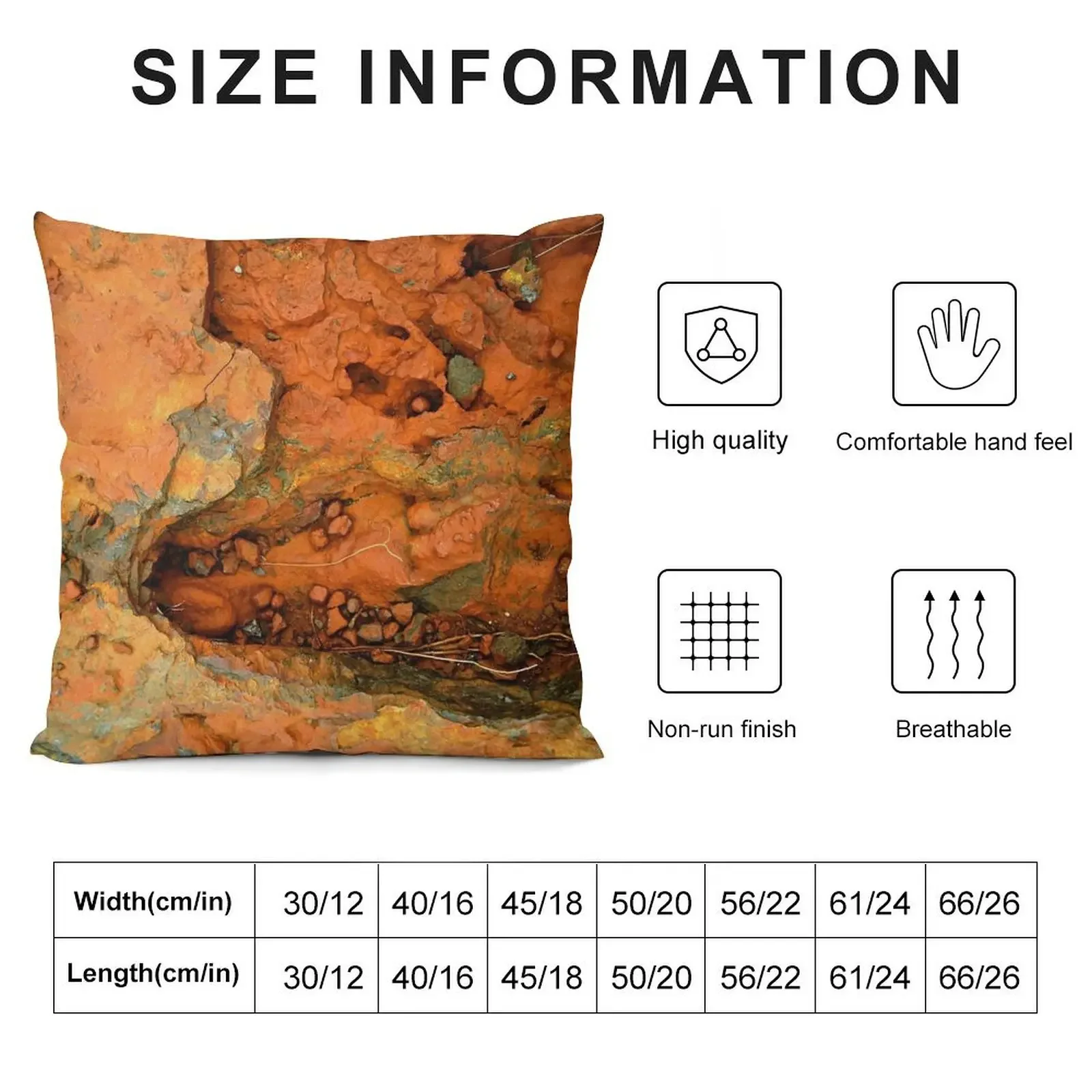 Geology - Rock Form Brockman Iron Formation Western Australia Throw Pillow Pillowcases Bed Cushions Cushions pillow