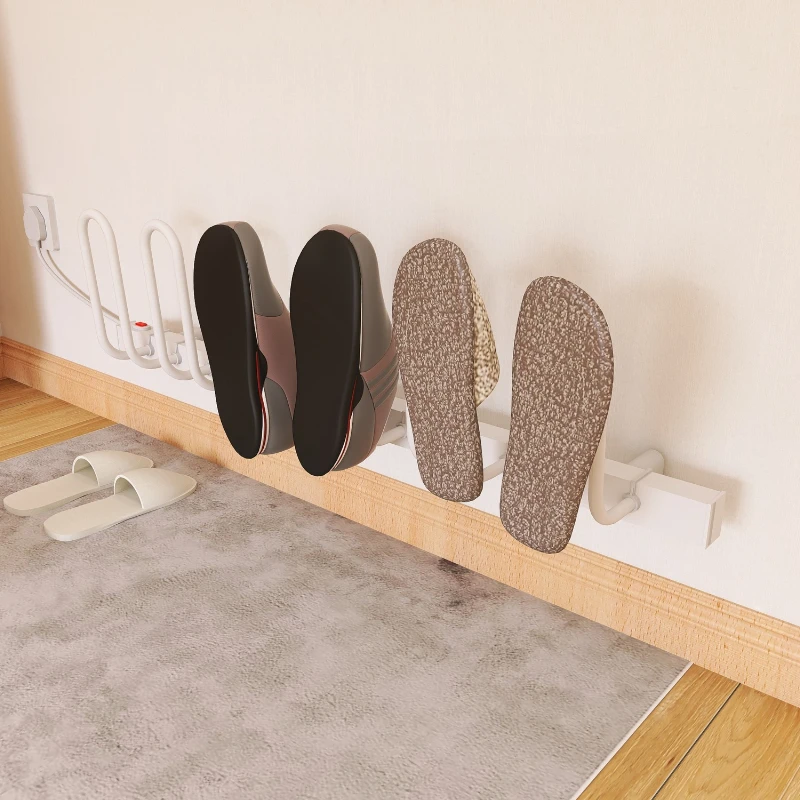 [3 pairs] household floor-to-ceiling hole-free constant temperature shoe dryer machine thermal shoe dryer drying shoe rack