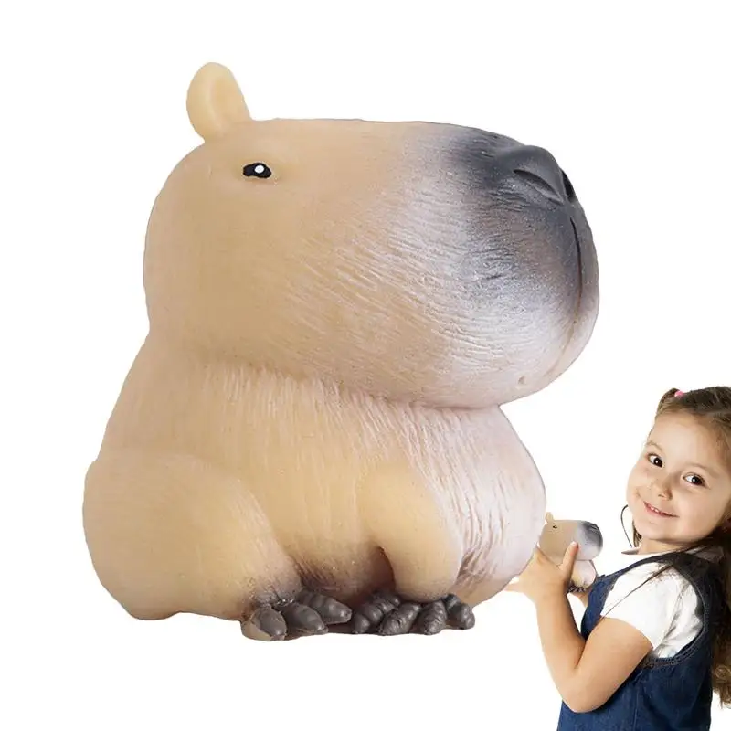 Squeeze Capybara Toy Squeeze Capybara Slow Rising Slow Rising Soft Capybara Sensory Animal For Child Adult Travel