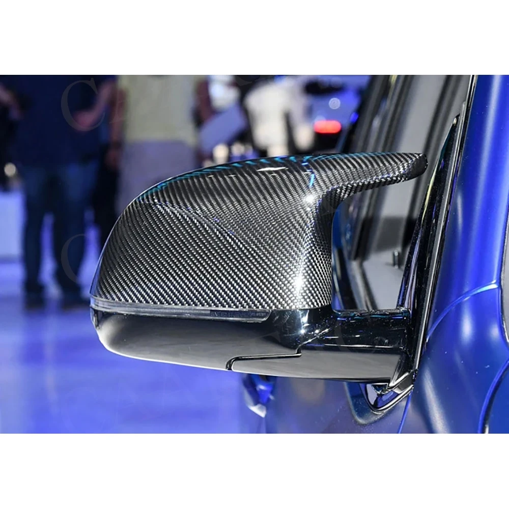 

Dry Carbon Fiber Car Sideview Mirror Caps Cover Body Kits for BMW X3M F97 2022+ External Decoration Car Accessories