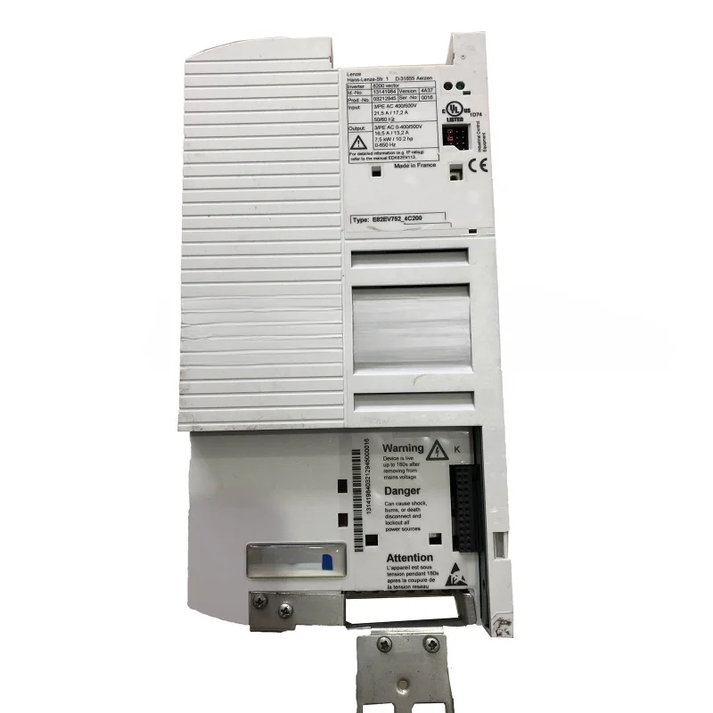 Lenze-inversor de frecuencia de E82EV752-4C, convertidor utilizado en buenas condiciones