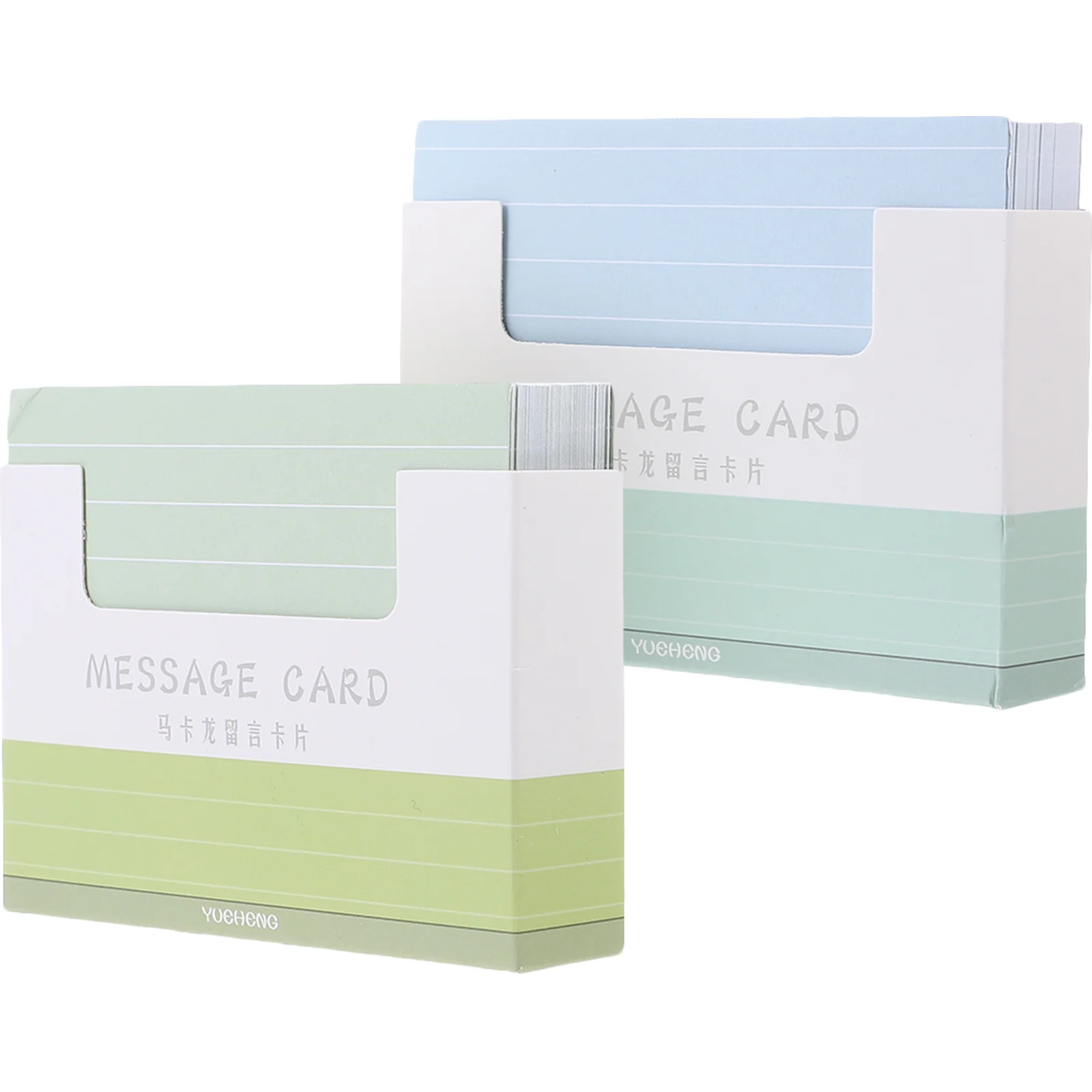 300 Pcs Ruled Note Card Macaron Sticky Paper Index Cards Convenient Word Wall-mounted Student