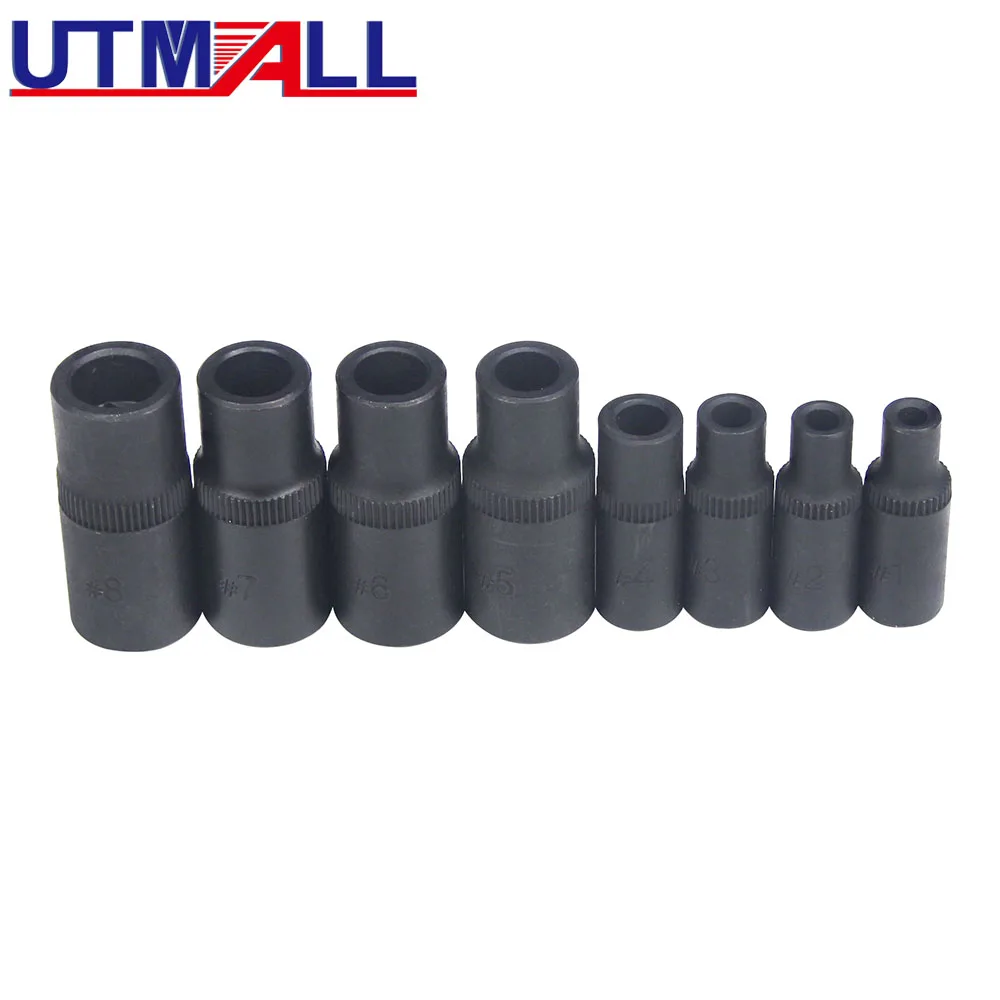 8Pcs Tap Socket Set  3/8\