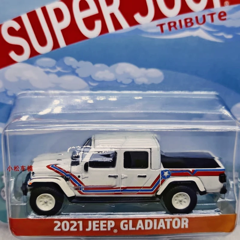 

Green Light 1:64 2021 Gladiator - Tribute to "Super Jeep" Collection Toys Small Gifts Model Wall Pendant