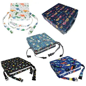 Yükseltici koltuk için yemek masası kalın sandalye koltuk pedi yıkanabilir ayarlanabilir sandalyesi yükseltici koltuk bebek yürümeye başlayan için