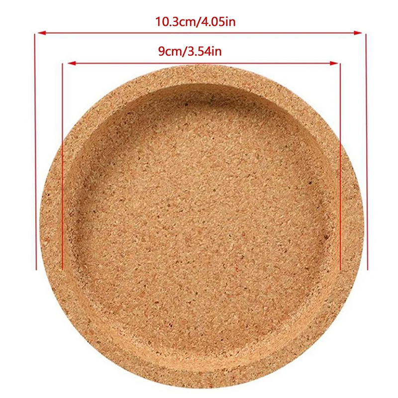 1PC Non-slip Cork Coasters Heat Resistant Wooden Cup Mat Anti-hot Heat Pad Placemats Mug Holder Tea Coasters Tableware Decor