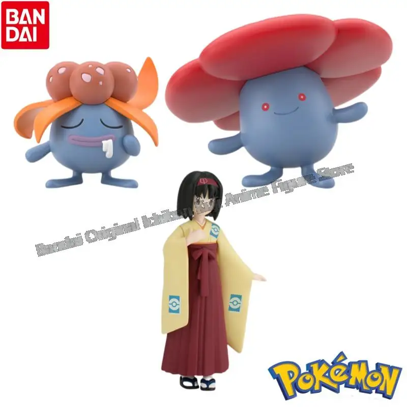 

В наличии модель куклы Bandai, новая в штучной упаковке Pokemon Sw Erika Gloom Vileplume, персонажи аниме, оригинальный гаражный комплект, экшн-фигурка
