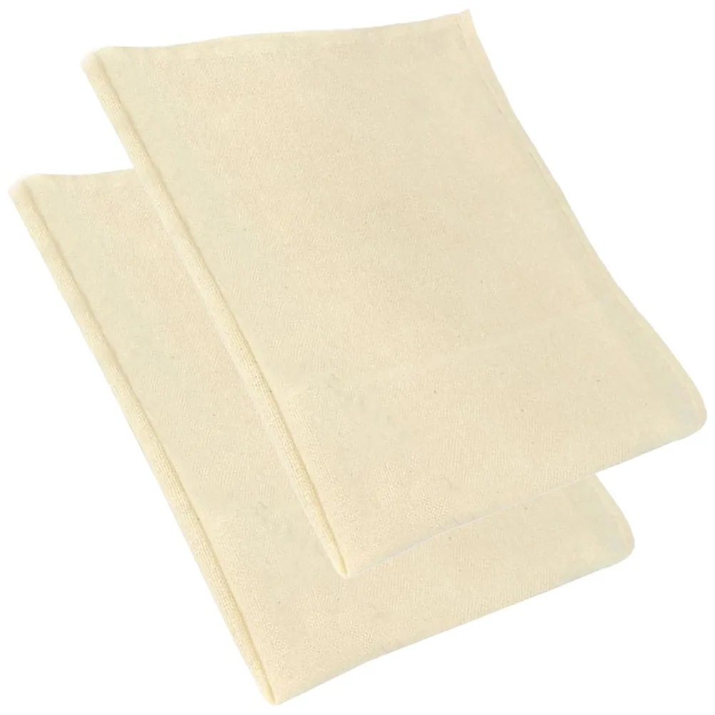2Pcs Cheese Cloth Reusable Unbleached Multi-Use Filter Cloths Kitchen Yogurt Straining Cloth for Cheese Making Tofu Broth