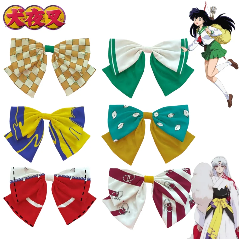 Nuevo Inuyasha Higurashi Kagome Kikyō mercancía de Anime bidimensional lazo de dibujos animados creativo decoración de alto valor horquilla regalo