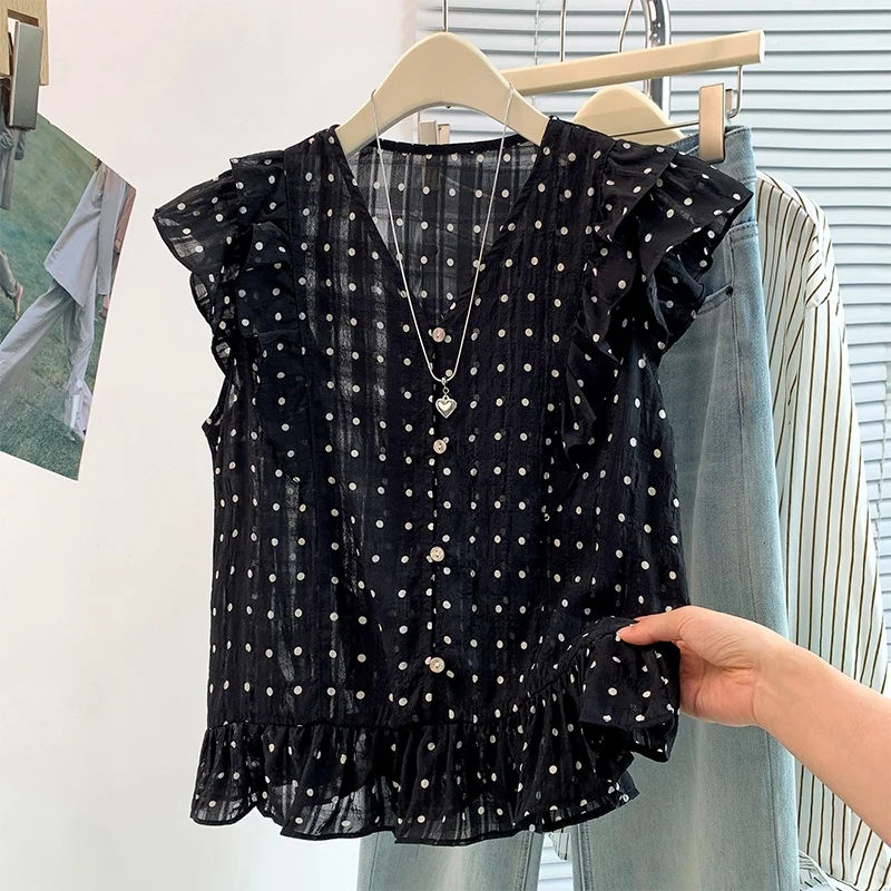 

Women's Vintage Fashion Summer Shirt Coat Large Size Breathable Comfortable Loose Fit No Sleeve Top Commute Style
