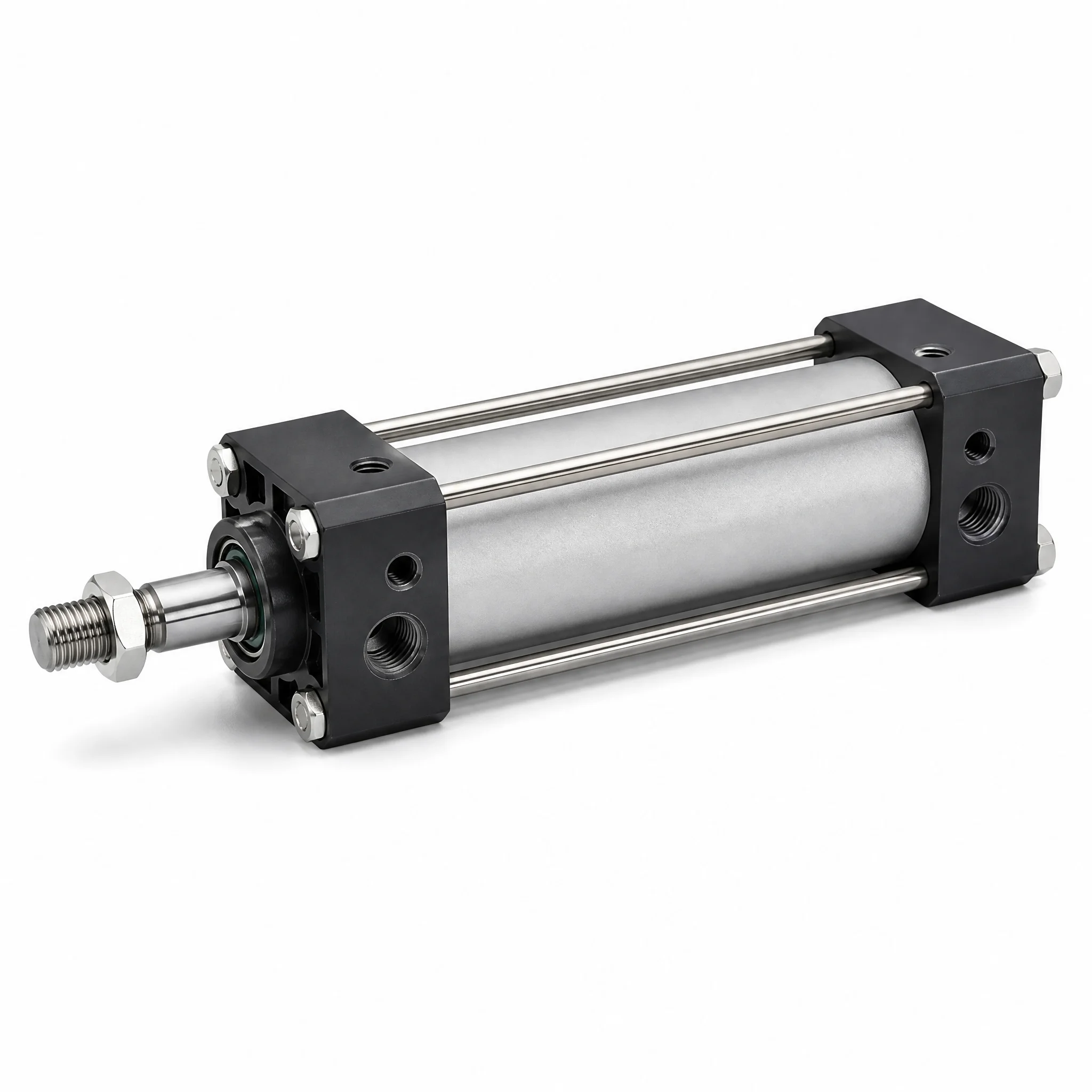 AirTAC SC50X175 Pneumatic Air Cylinder Double Acting 50mm Bore 175mm Stroke with Magnetic Sensor Groove for Automation