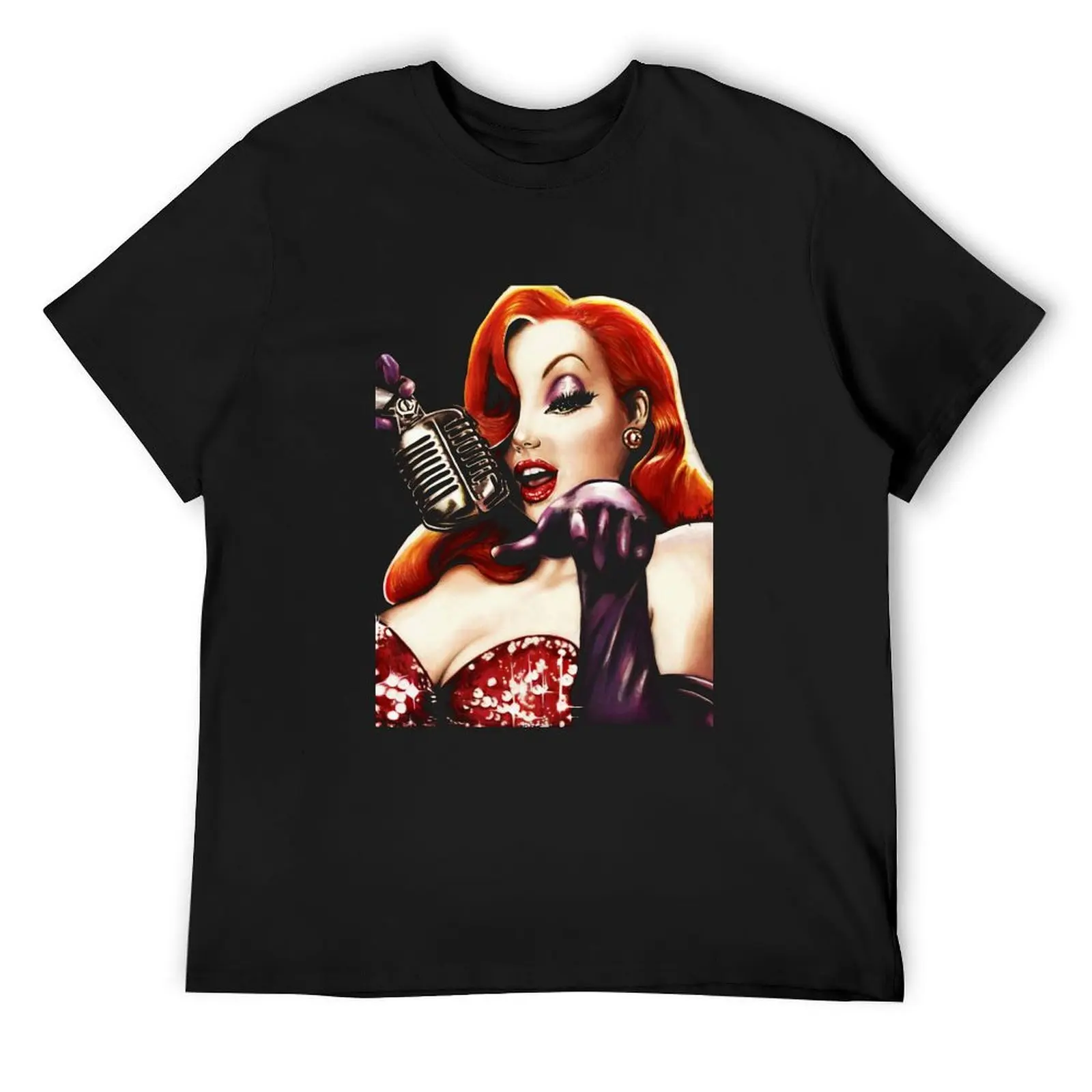

Jessica Rabbit T-Shirt summer clothes kawaii clothes boys animal print mens graphic t-shirts big and tall